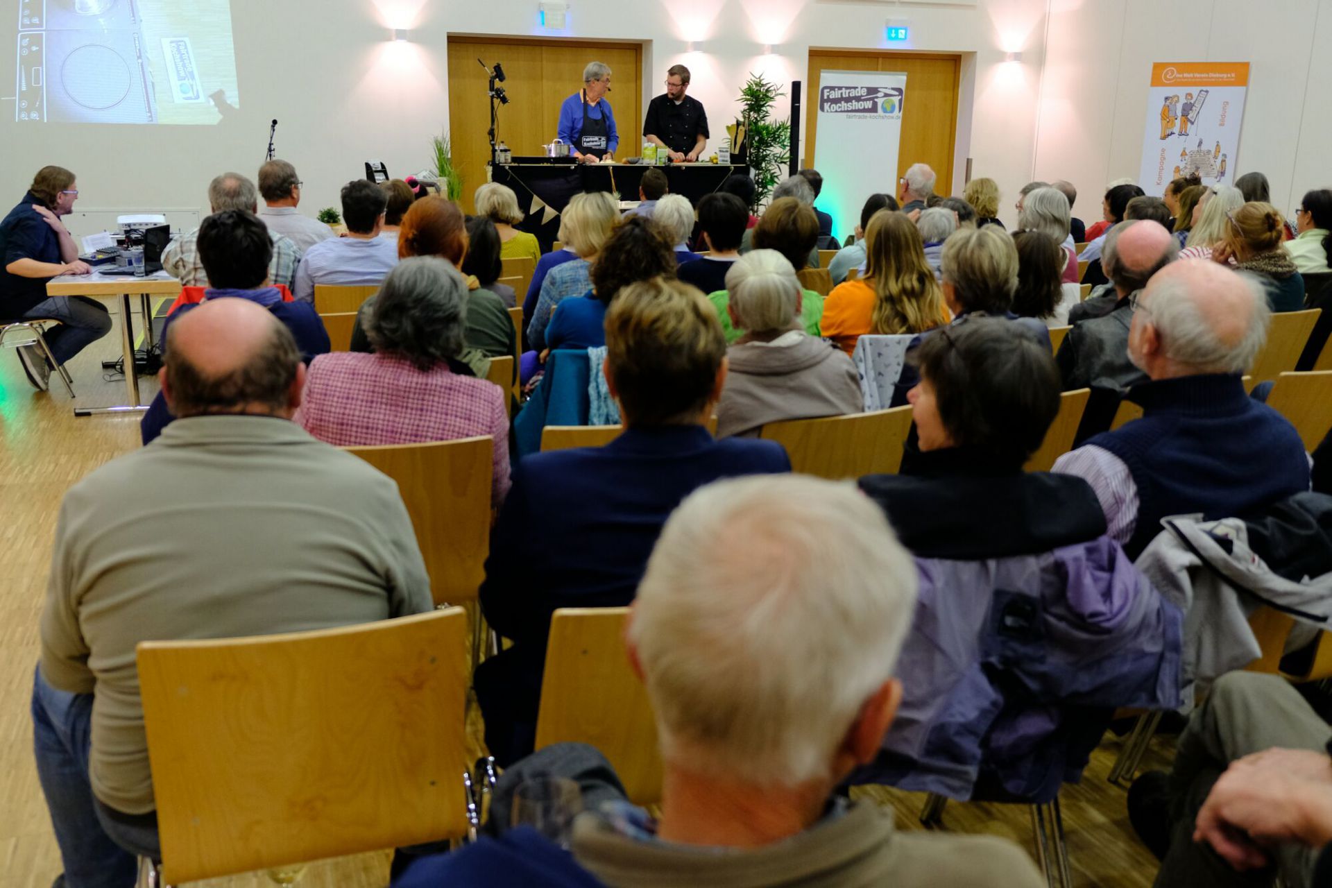 Die Fairtrade Kochshow in Dieburg